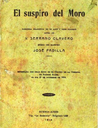 VSC - El Suspiro del Moro (portada) 1914.jpg